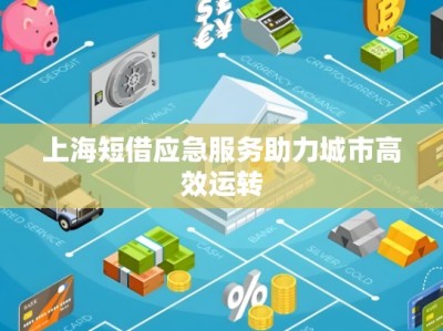 上海短借应急服务助力城市高效运转
